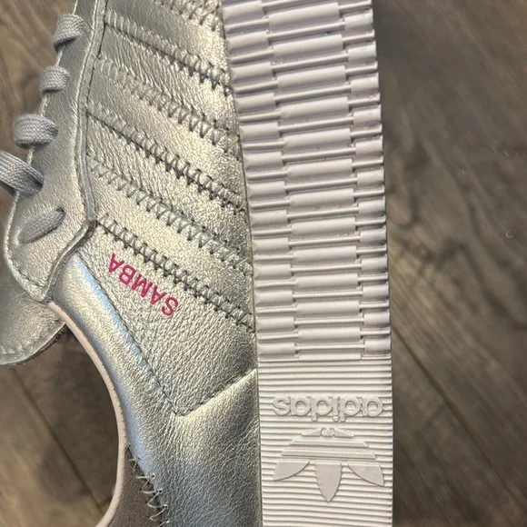Adidas Sambarose 'Silver Metallic - Picture 8 of 9